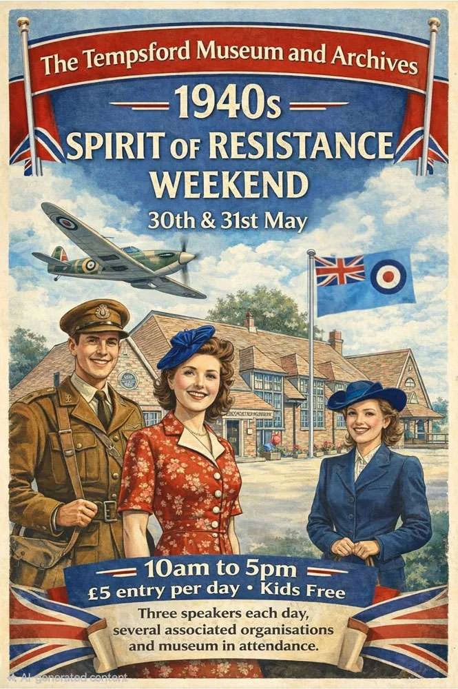 Advert for Event 30/31st May 2026